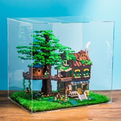 Tree House Smart Building Blocks Creative Small Blocks Building Streetscape Toy Compatible With  Blocks